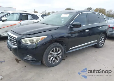 2013 Infiniti Jx35 z USA, uszkodzony, nr VIN 5N1AL0MN2DC332989